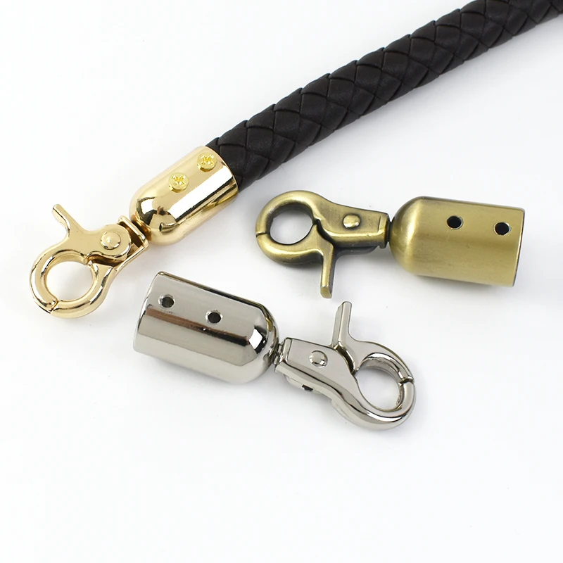 2/4/10Pcs Deepeel 13mm Metal Screw Buckles Handbag Chain Connect Bell Hanger Straps Stopper Snap Hook DIY Hardware Accessories