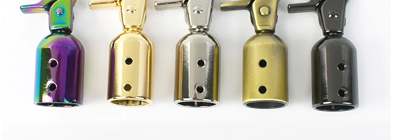 2/4/10Pcs Deepeel 13mm Metal Screw Buckles Handbag Chain Connect Bell Hanger Straps Stopper Snap Hook DIY Hardware Accessories