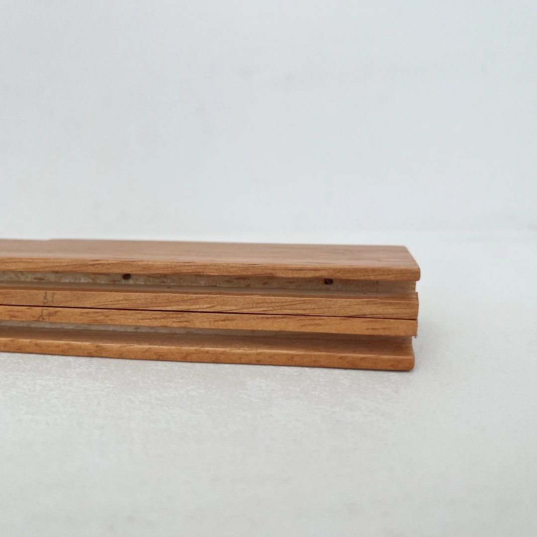 21.5 Cm Wood Bag Frame Bag Marriage Closures for Handbag Two Parts Craft Bag Accessory Women Clutch Wallet with Screws Bag Clasp