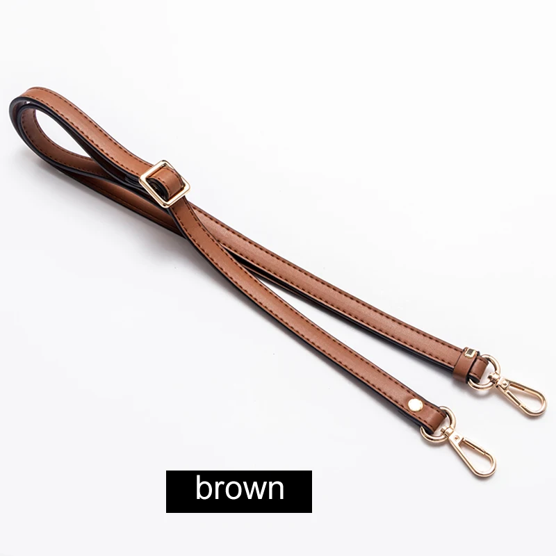 Leather Bag Strap Women Shoulder Crossbody Bag Belt Adjustable Wide Strap Bag Part Accessories Female Messenger Bag Strap 125cm