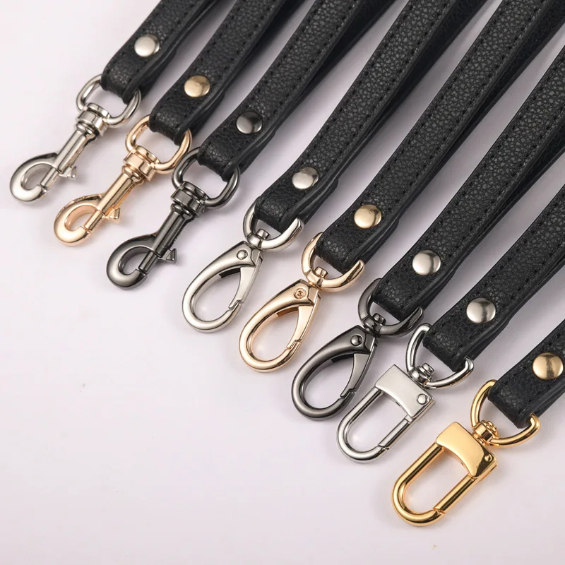 Cow Leather Bag Straps Women Handbag Handle Clutch Belt Shoulder Bag Strap Genuine Leather Strap Bag Part Belt For Bags 20cm