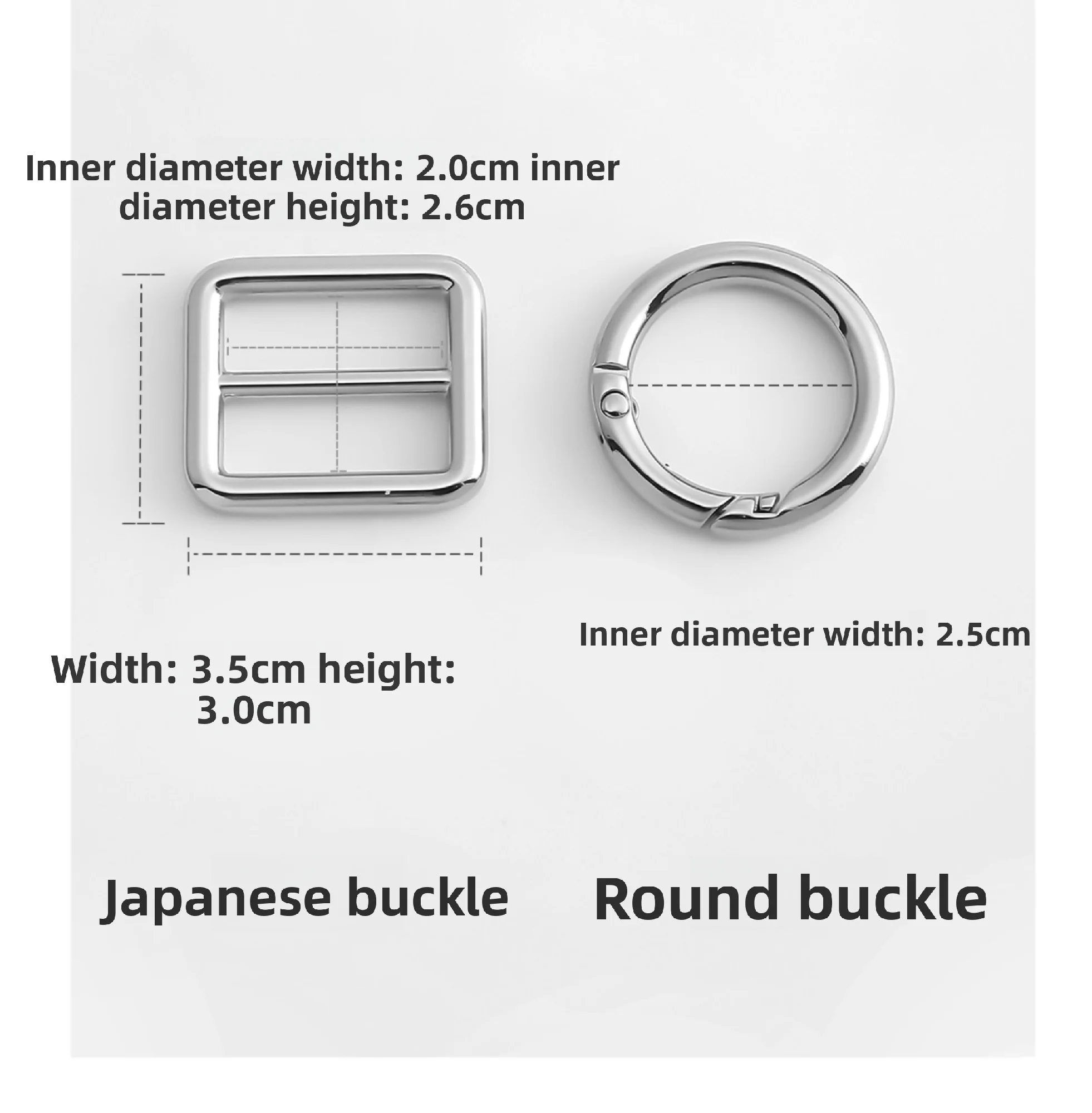 Shoulder Strap Adjustment Buckle For Evelyne16 Mini Fashion Durable Gift Not Easy To Scratch And Fade Bag Accessories