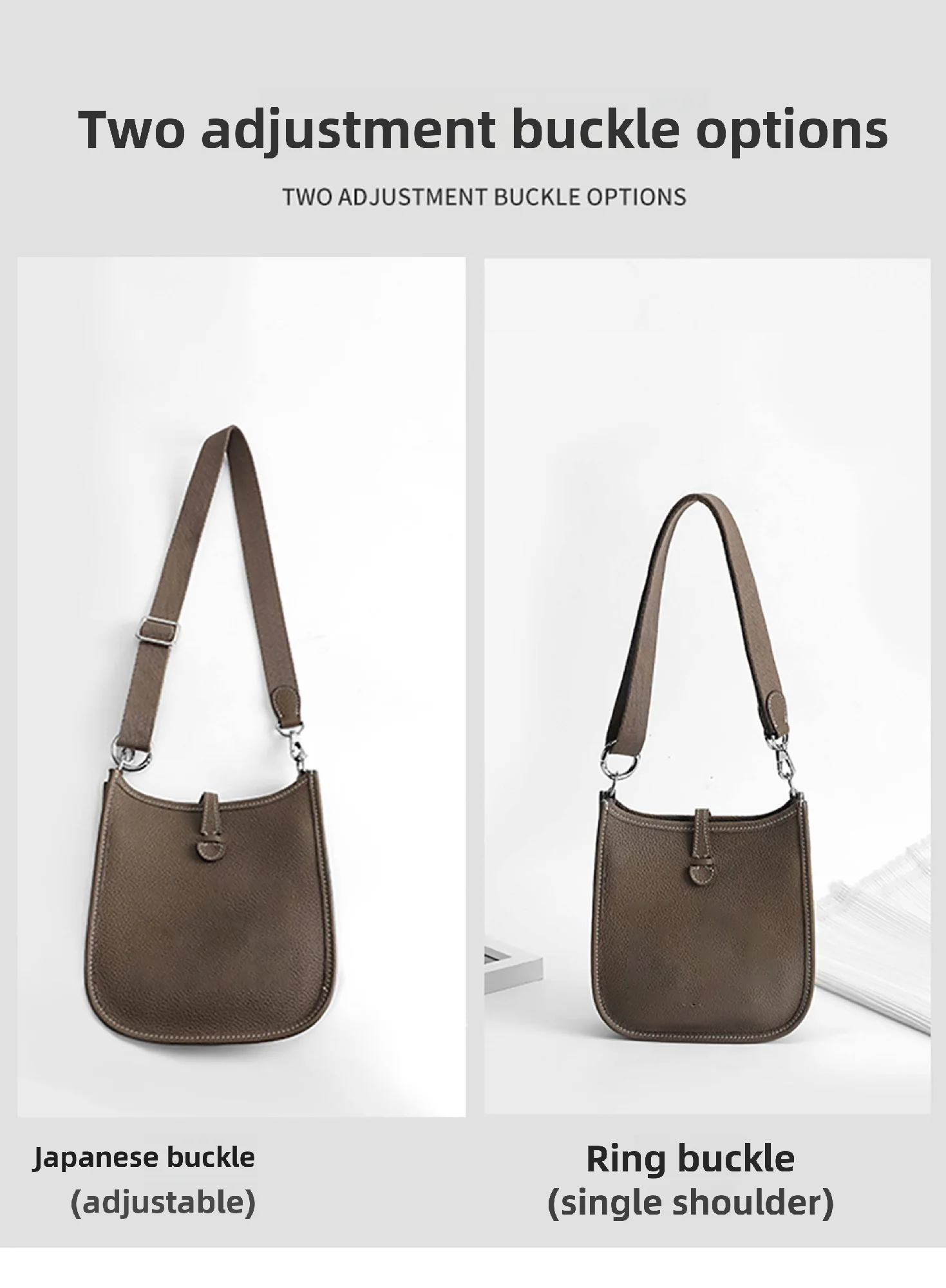 Shoulder Strap Adjustment Buckle For Evelyne16 Mini Fashion Durable Gift Not Easy To Scratch And Fade Bag Accessories