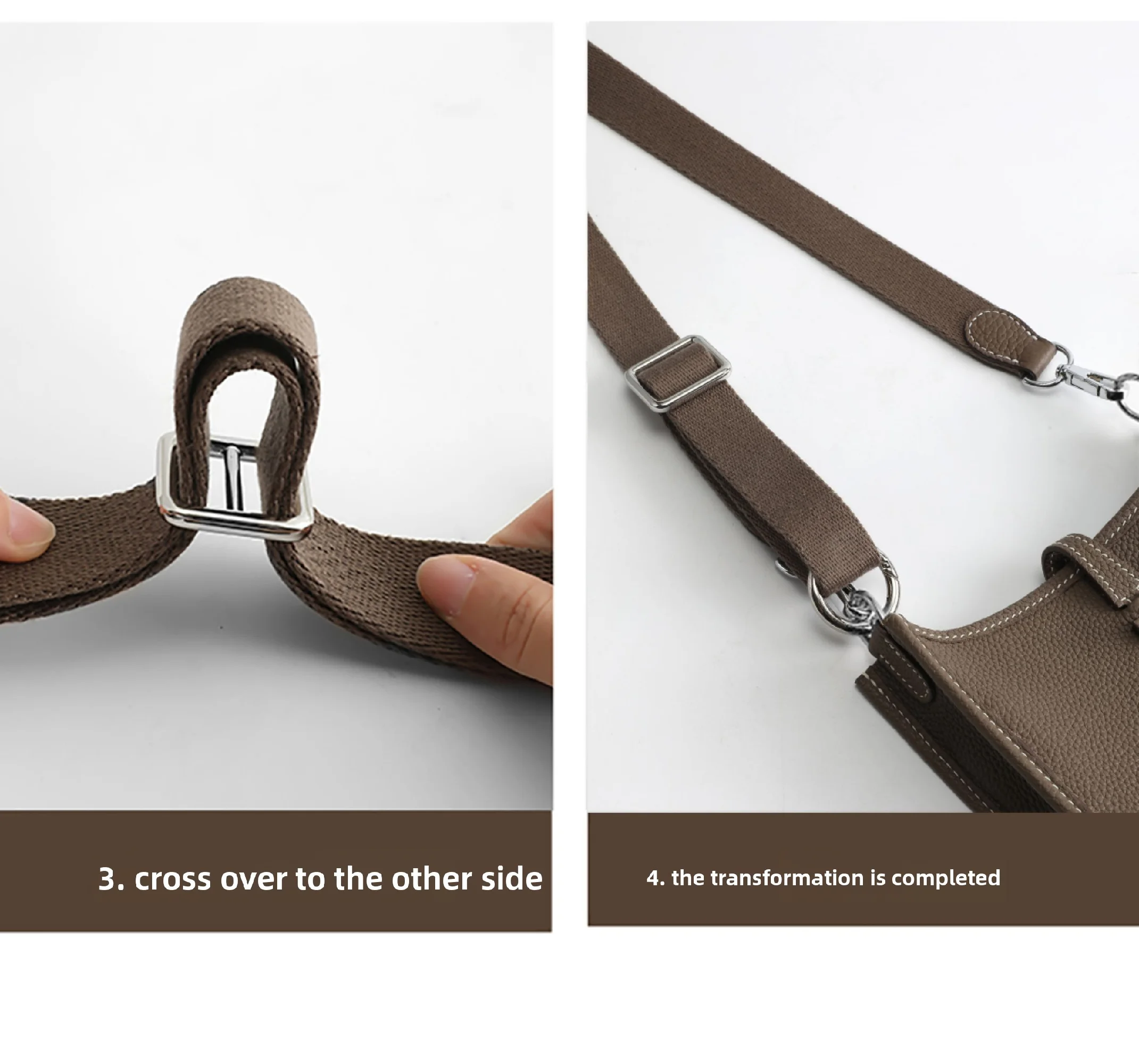Shoulder Strap Adjustment Buckle For Evelyne16 Mini Fashion Durable Gift Not Easy To Scratch And Fade Bag Accessories