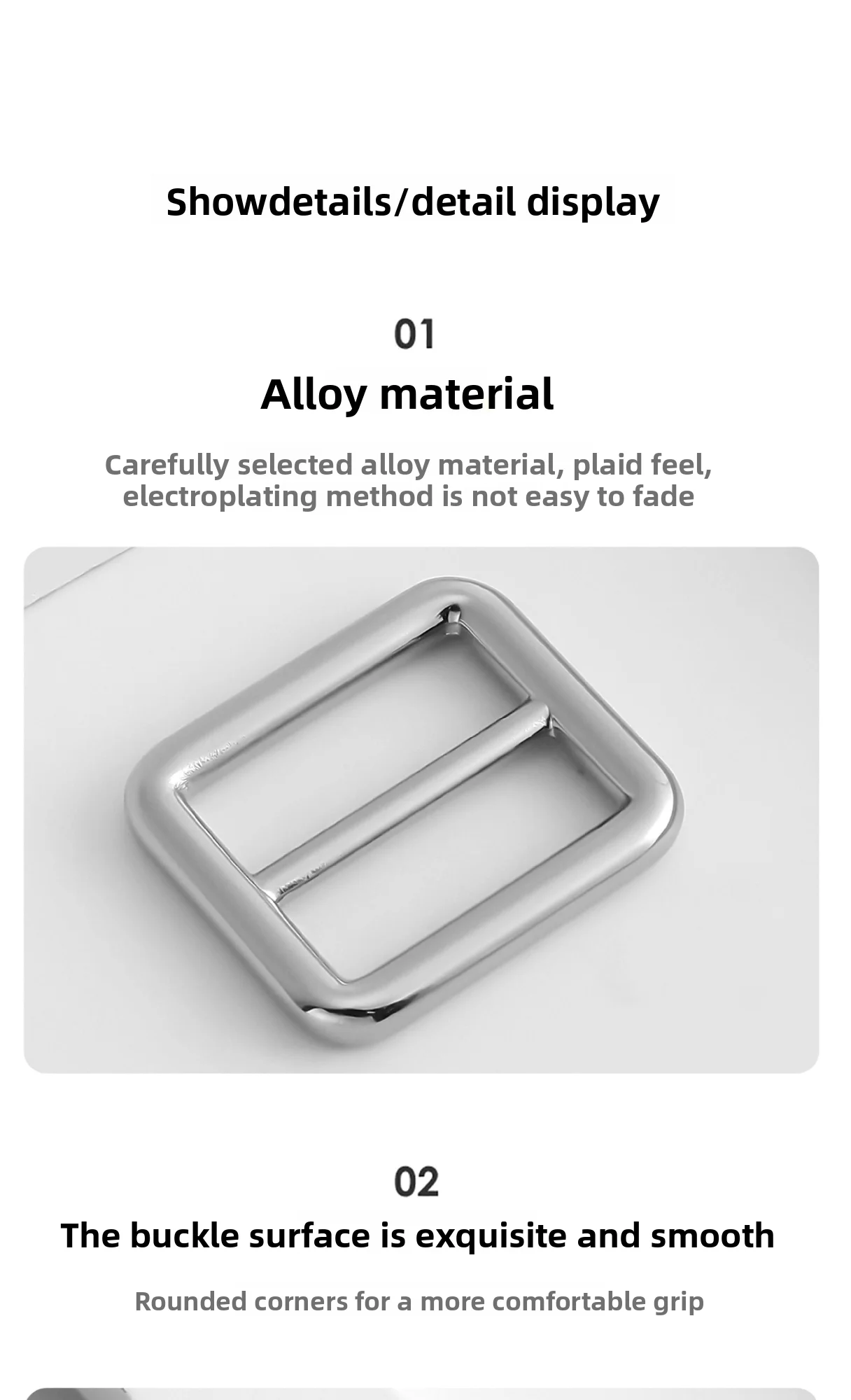 Shoulder Strap Adjustment Buckle For Evelyne16 Mini Fashion Durable Gift Not Easy To Scratch And Fade Bag Accessories