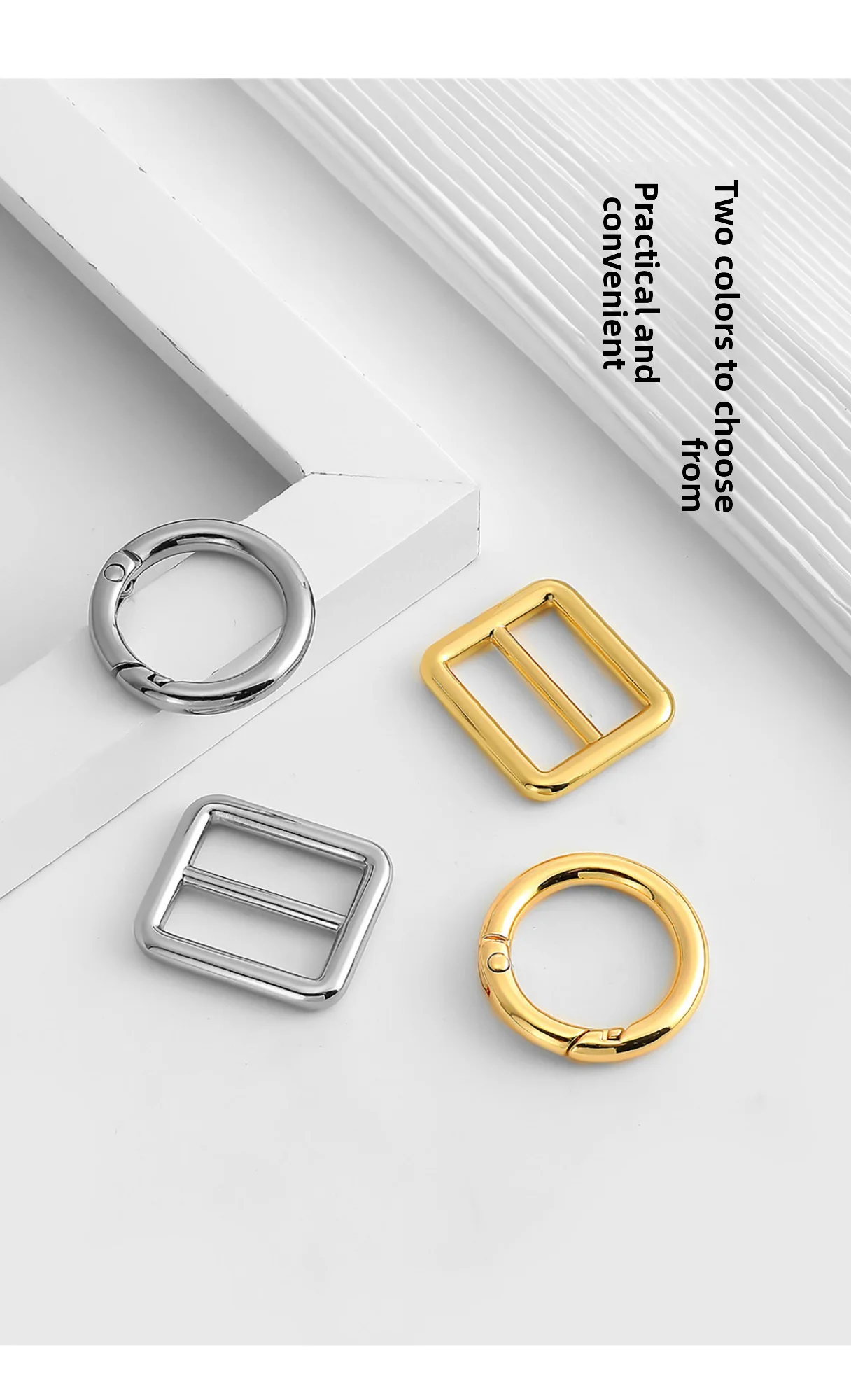Shoulder Strap Adjustment Buckle For Evelyne16 Mini Fashion Durable Gift Not Easy To Scratch And Fade Bag Accessories