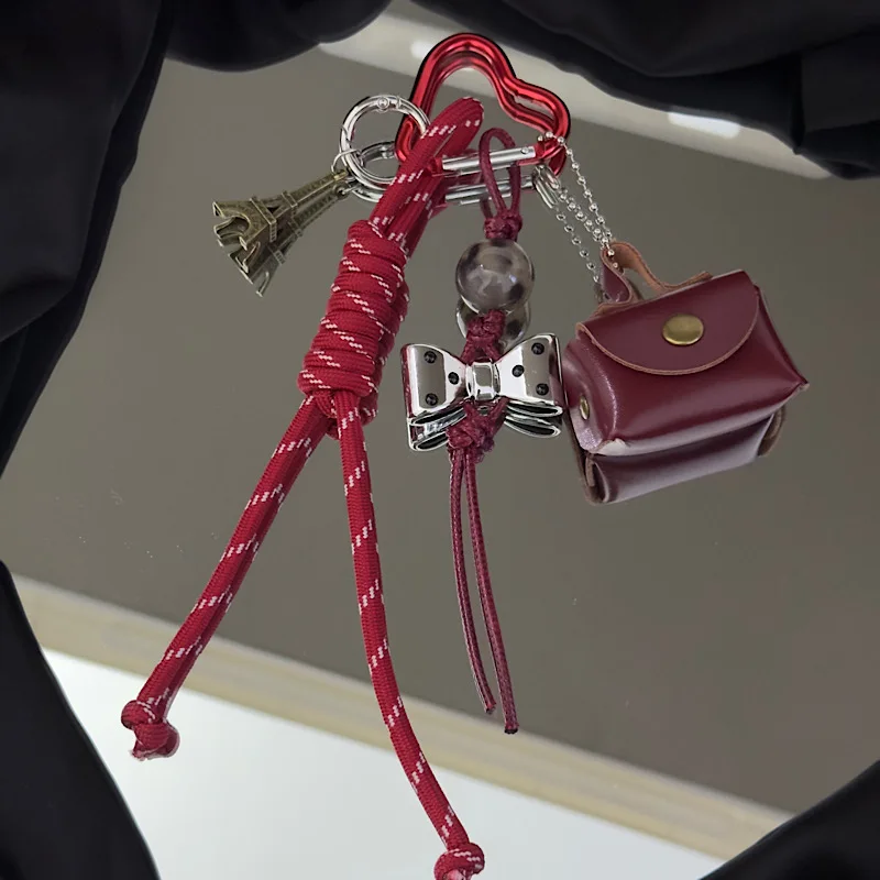 Ins Creative Sweet Cool Style Fashion Bag Hanging Decoration Phone Case Pendant Keychain Decoration Hanging Chain
