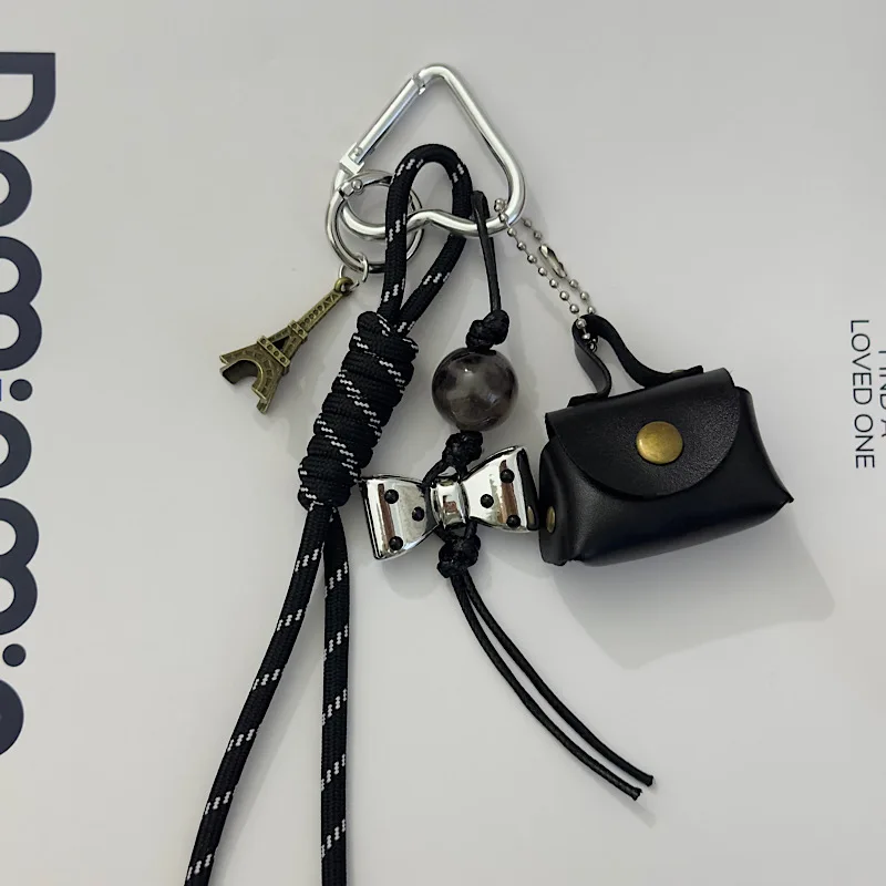 Ins Creative Sweet Cool Style Fashion Bag Hanging Decoration Phone Case Pendant Keychain Decoration Hanging Chain