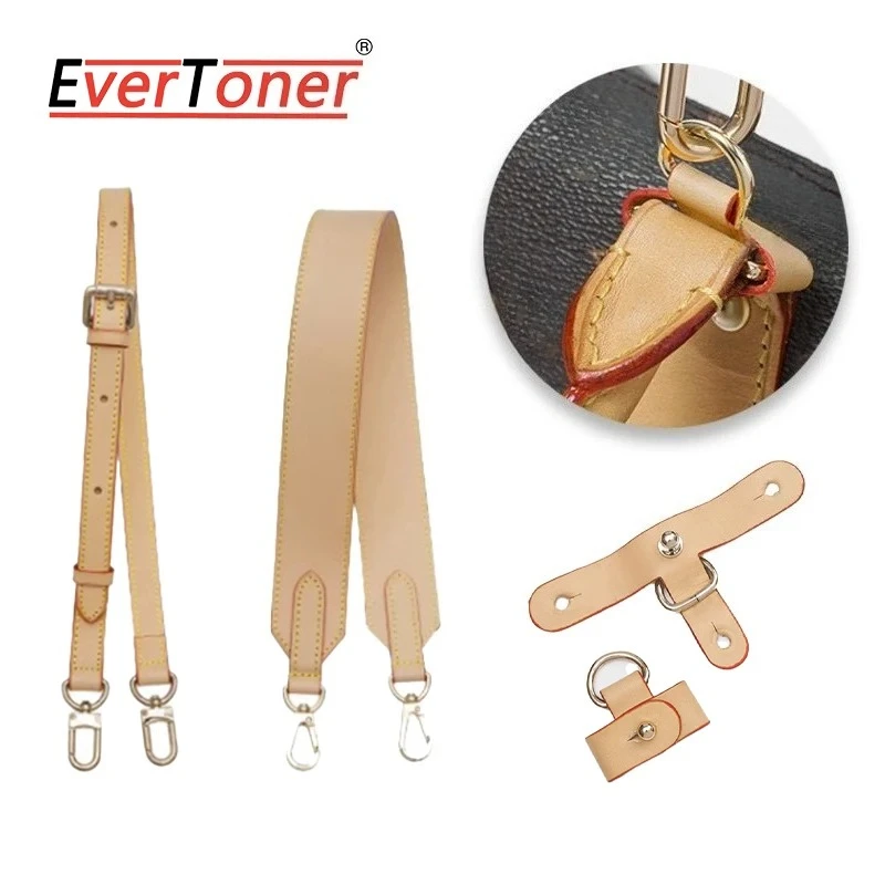 EverToner Adjustable Crossbody Leather Strap for Speedy 25 30 Bag Shoulder Straps Replacement Accessories
