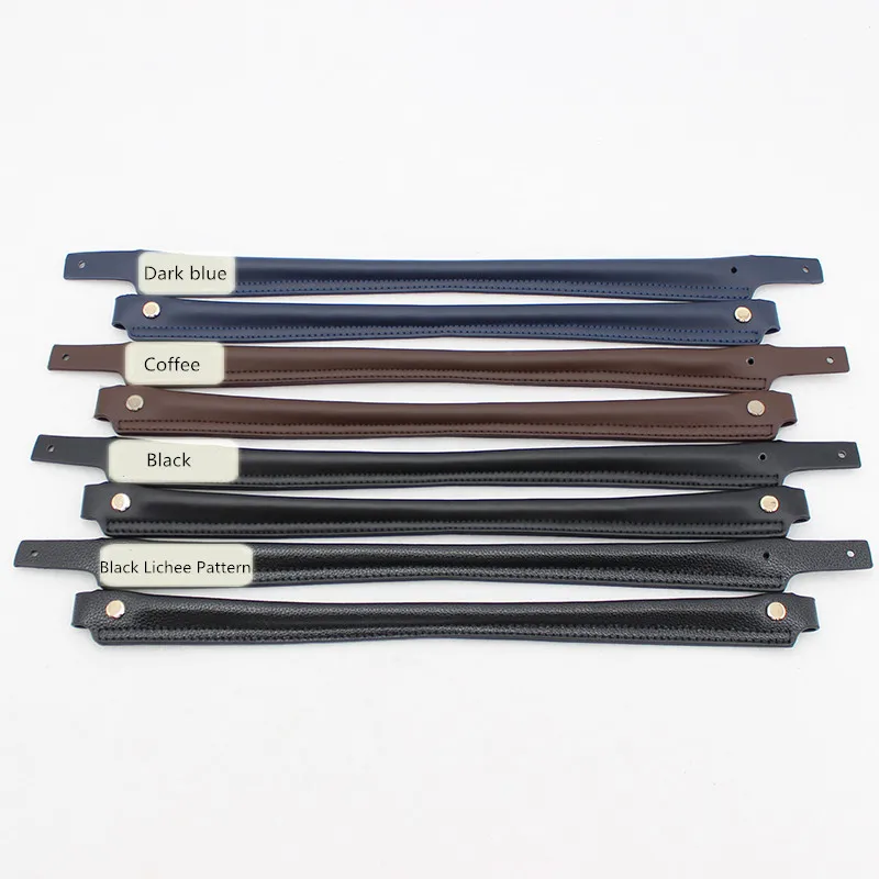 Men's bags accessories DIY handbag briefcase handle Black coffee blue bag strap belt 39cm 1pair/lot