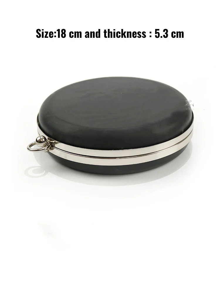 Handles DIY Handbag Kiss Twisted Lock Buckle Bag Accessories 15.5 Cm 18cm 20 Cm Metal Clasps Dinner Round Box Purses Frame