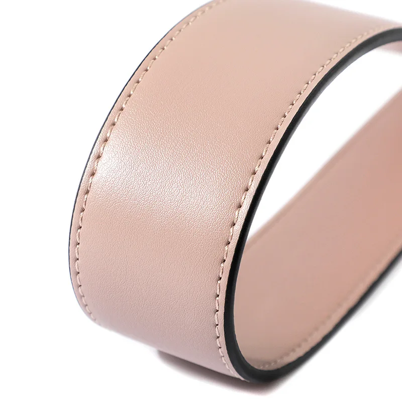 Cow Leather Bag Straps Women Handbag Handle Wide Belt Shoulder Crossbody Bag Strap Genuine Leather Strap Bag Part Belt For Bags