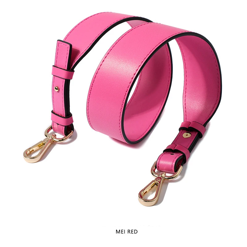 Cow Leather Bag Straps Women Handbag Handle Wide Belt Shoulder Crossbody Bag Strap Genuine Leather Strap Bag Part Belt For Bags