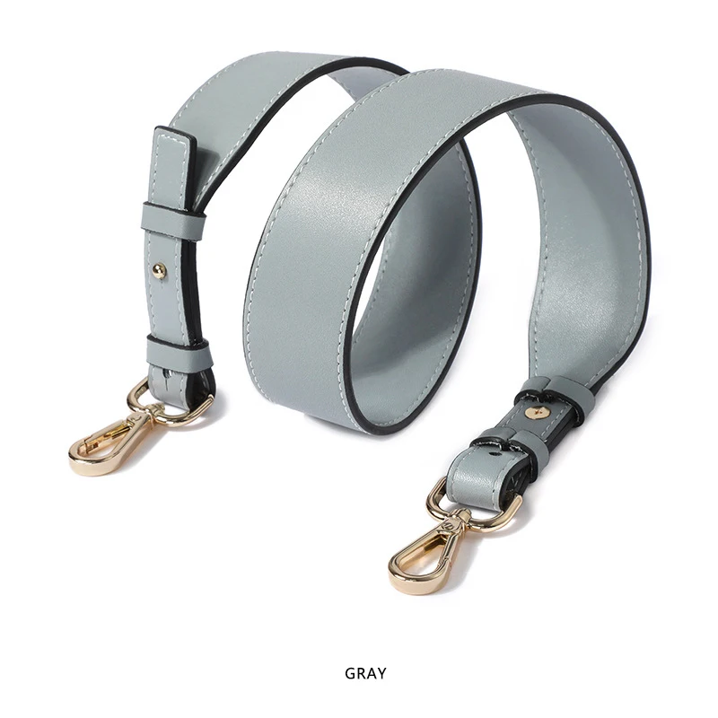 Cow Leather Bag Straps Women Handbag Handle Wide Belt Shoulder Crossbody Bag Strap Genuine Leather Strap Bag Part Belt For Bags