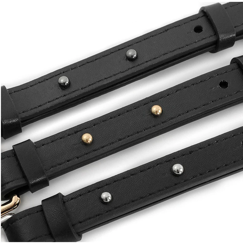 Cow Leather Bag Straps Women Shoulder Crossbody Bag Strap Handbag Handle Wide Belt Genuine Leather Strap Bag Part Belt For Bag