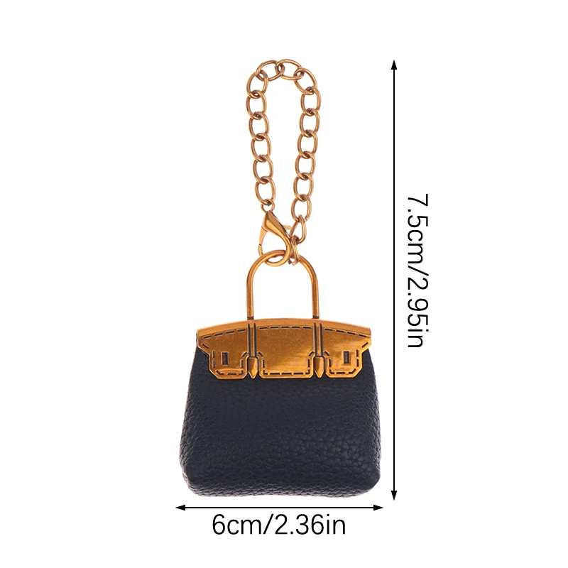 〔CC88〕New Mini Small Bag Pendant.Metal Chain Pocket Bag Keychain Women's Bag Charms Hangaing Decoration