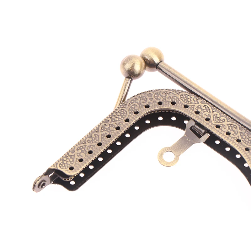 1Pc Fashion Women Bags Handle Metal DIY Coin Purse Bag Handle Handbag Clasp Lock Arch Frame Bags Accessories
