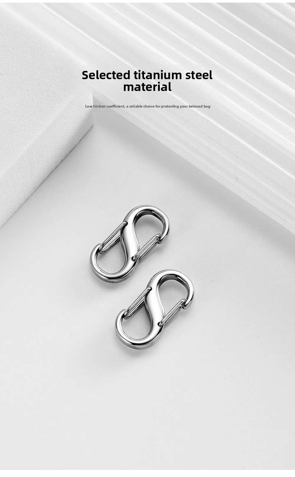 Anti‑wear Extension Clasp Extension Chain Accessories For Bolide Mini Bag Prevent Strap Wear Handbag Fitting Bag Accessories