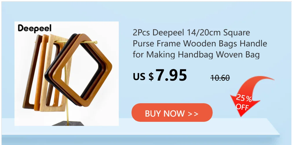 1Pc 20cm Pure Wood Purse Frame Kiss Clasp Bag Handle for DIY Handbag Wallet Lock Clutch Making Sewing Handmade Bags Accessories