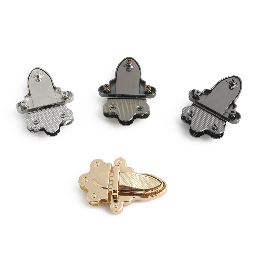 5/10/20PCS Metal Bag Twist Decoration Lock Clasps Handbag Turn Locks Snap Buckles For DIY Bags Purse Replacement Accessories