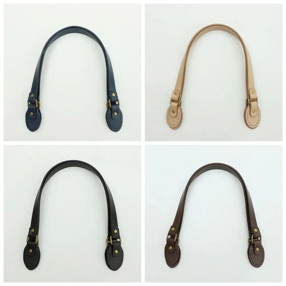 1Pc 52x2cm Pu Leather Shoulder Bag Straps Bag Handles DIY Replacement Women Crossbody Handbag Handle Belts Strap Bag Accessories