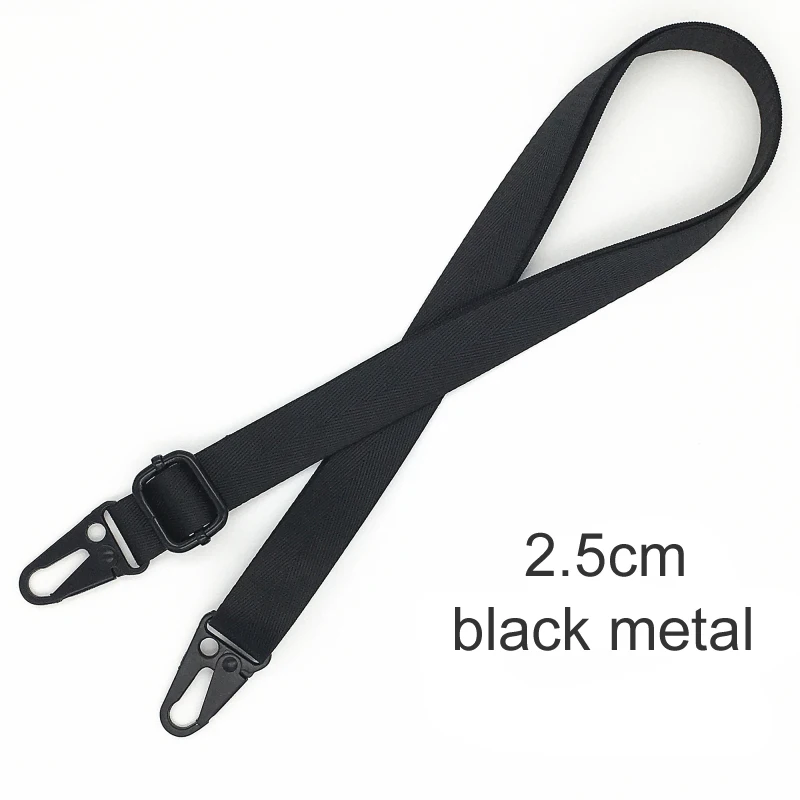 Black Color Bag Straps Women Shoulder Messenger Bags Belt Adjustable Wide Strap Bag Part Accessories Female Crossbody Bag Strap