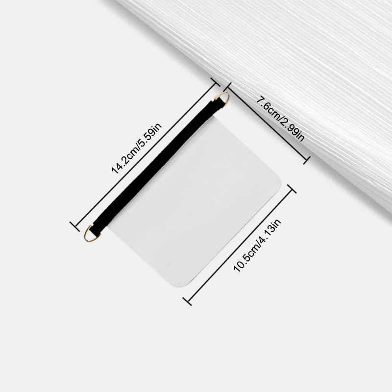 EverToner Fashion replacement bag chain and transparent card bag inner liner suitable for small C-anel card bag