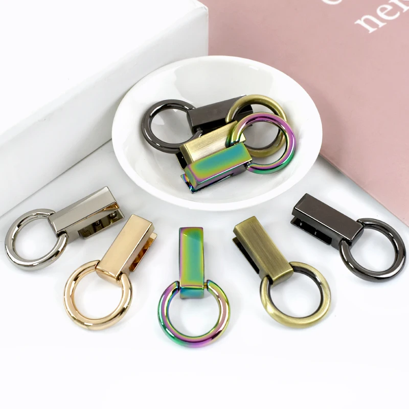 4/10Pcs 16*40mm O Ring Metal Bags Strap Buckles Side Clip Hooks for Handbag Handle Connector Clasp DIY Hardware Accessories