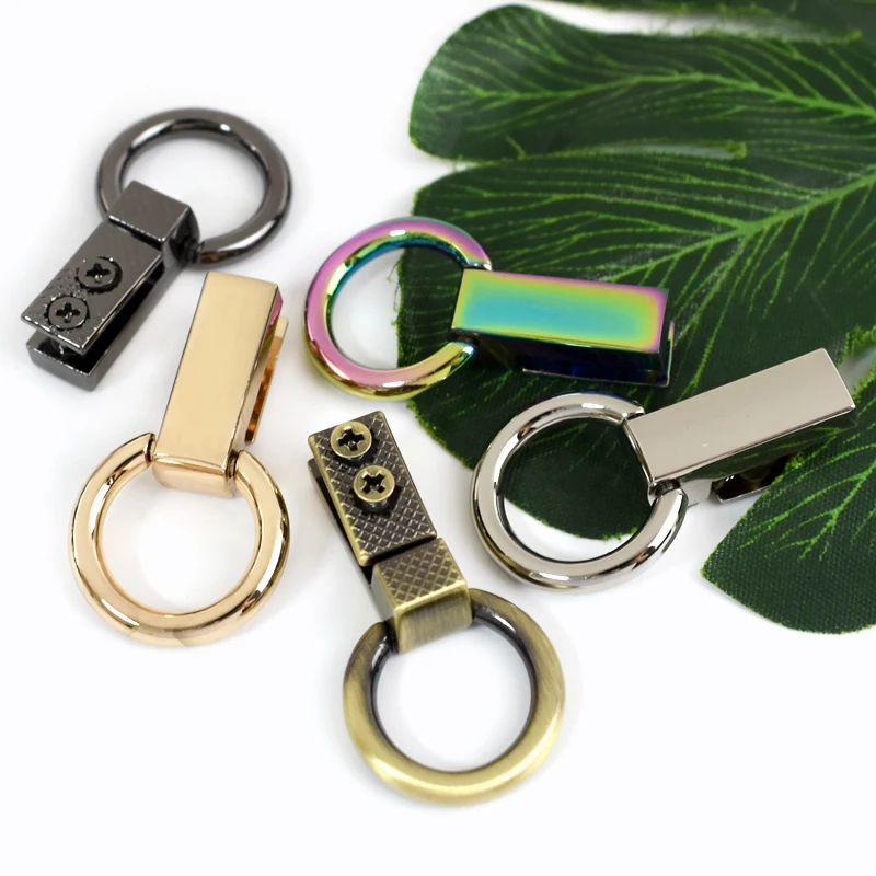 4/10Pcs 16*40mm O Ring Metal Bags Strap Buckles Side Clip Hooks for Handbag Handle Connector Clasp DIY Hardware Accessories