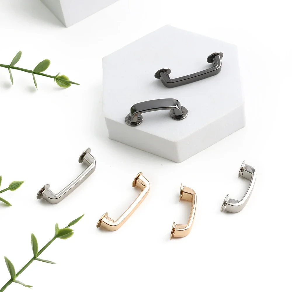 20/50/100PCS Inner 20mm 25mm Bag Metal Anchor Arch Bridge Hanger Hooks Connector For Handbag Strap Side Buckle Clips Accessories