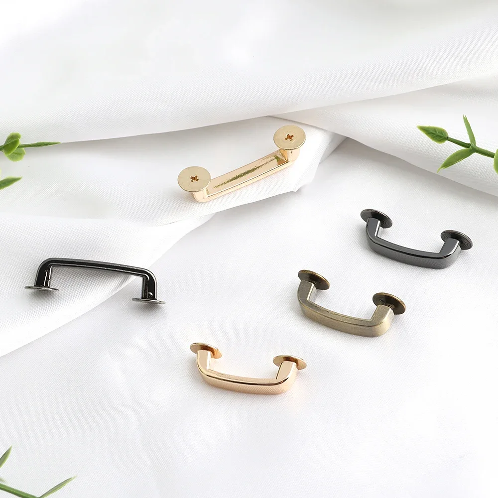 20/50/100PCS Inner 20mm 25mm Bag Metal Anchor Arch Bridge Hanger Hooks Connector For Handbag Strap Side Buckle Clips Accessories