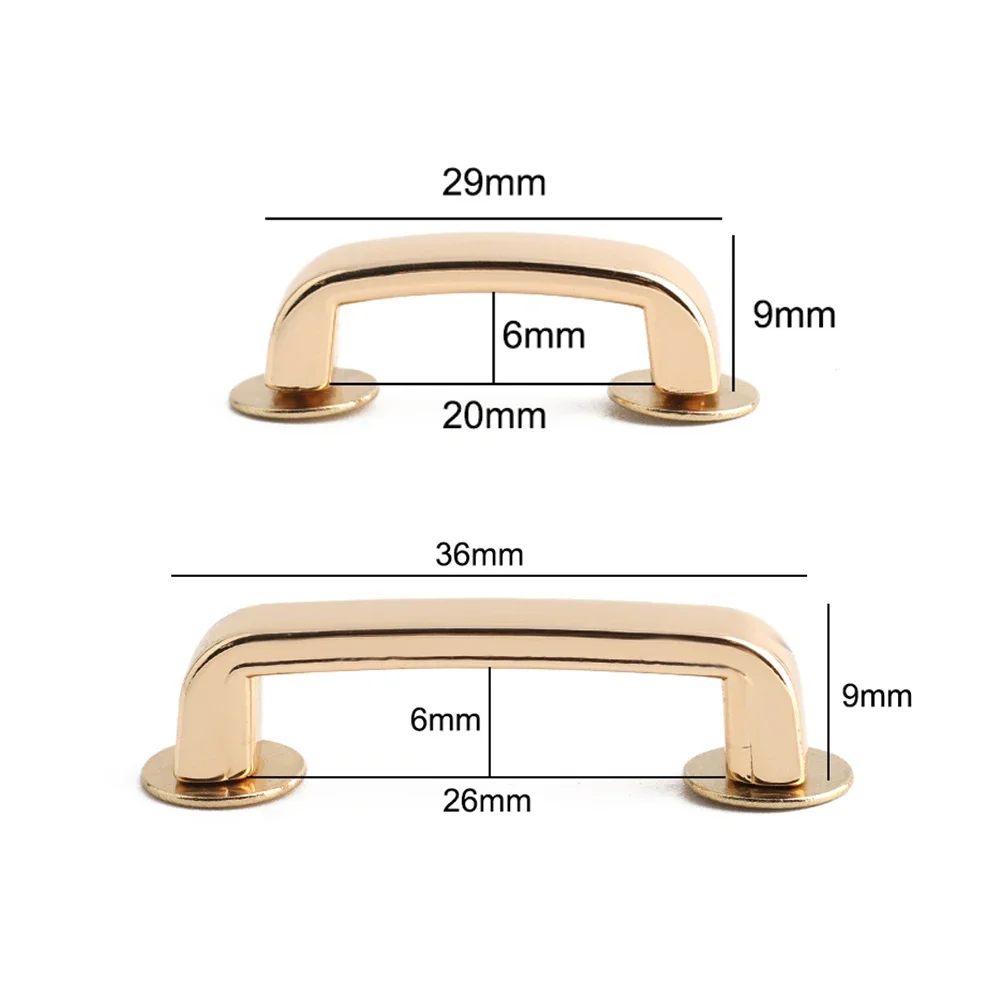 20/50/100PCS Inner 20mm 25mm Bag Metal Anchor Arch Bridge Hanger Hooks Connector For Handbag Strap Side Buckle Clips Accessories