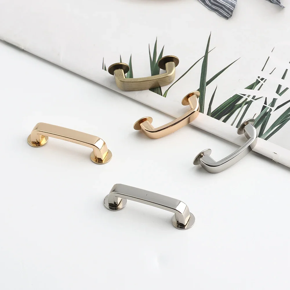 20/50/100PCS Inner 20mm 25mm Bag Metal Anchor Arch Bridge Hanger Hooks Connector For Handbag Strap Side Buckle Clips Accessories