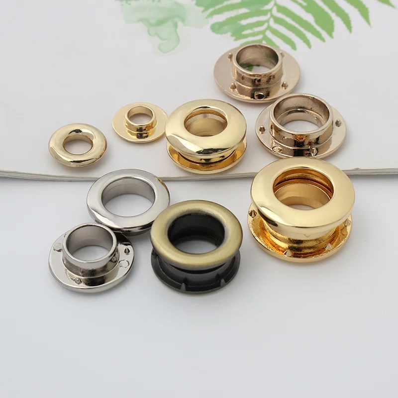 8MM 10MM 11MM 13MM 21MM Metal Eyelets With Washer Grommets For Leather Craft Bags Shoes Belt Clothes Decor Eye Rings Accessories