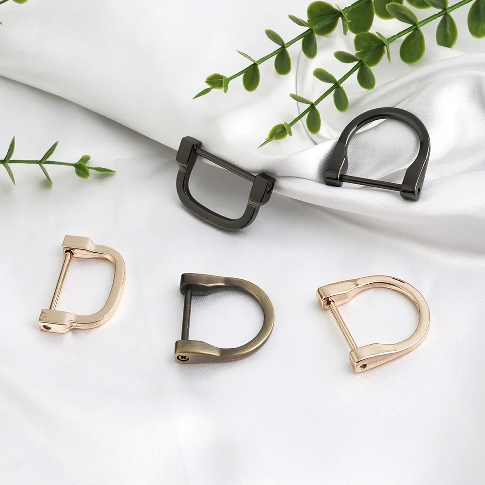10/30/100PCS Inner:13mm 20mm 25mm 30mm Metal Shoulder Strap Buckle Detachable Screw Clasp For Handbag Belt Webbing Accessories