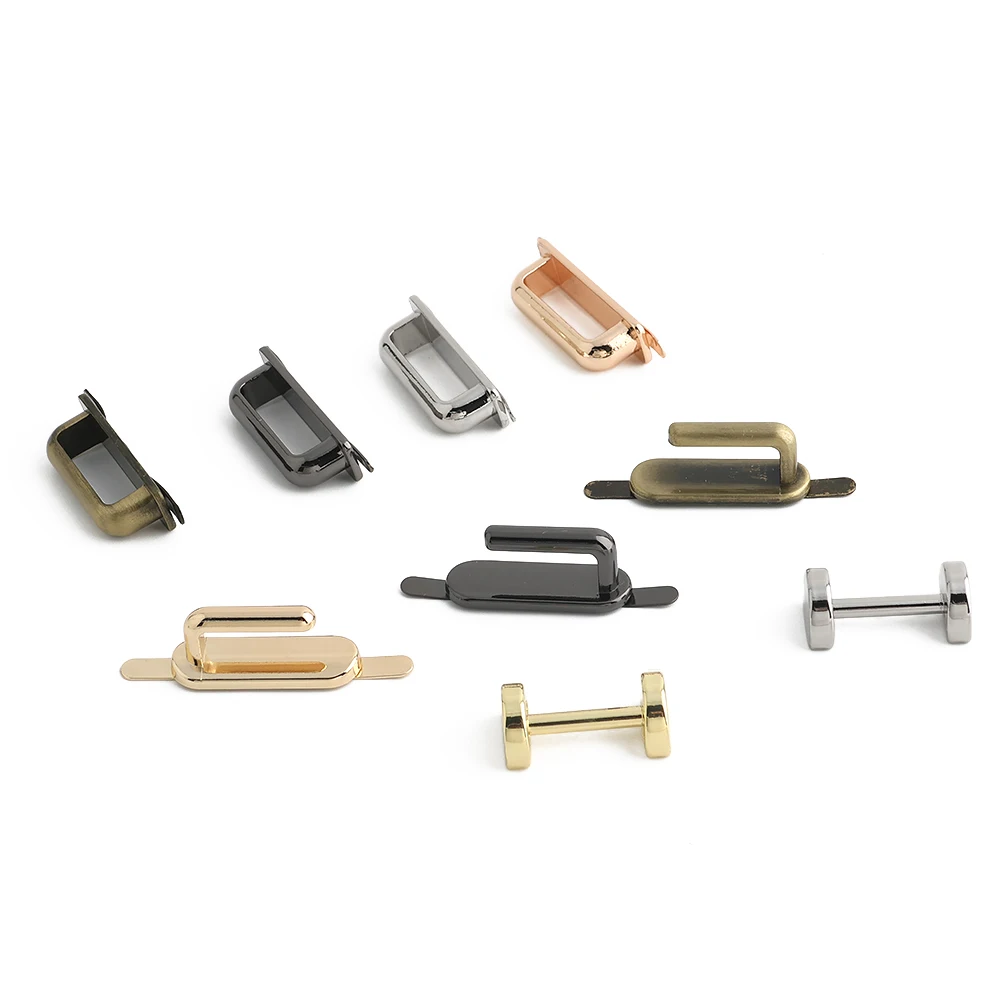 10/30/100PCS Inner:13mm 20mm 25mm 30mm Metal Shoulder Strap Buckle Detachable Screw Clasp For Handbag Belt Webbing Accessories