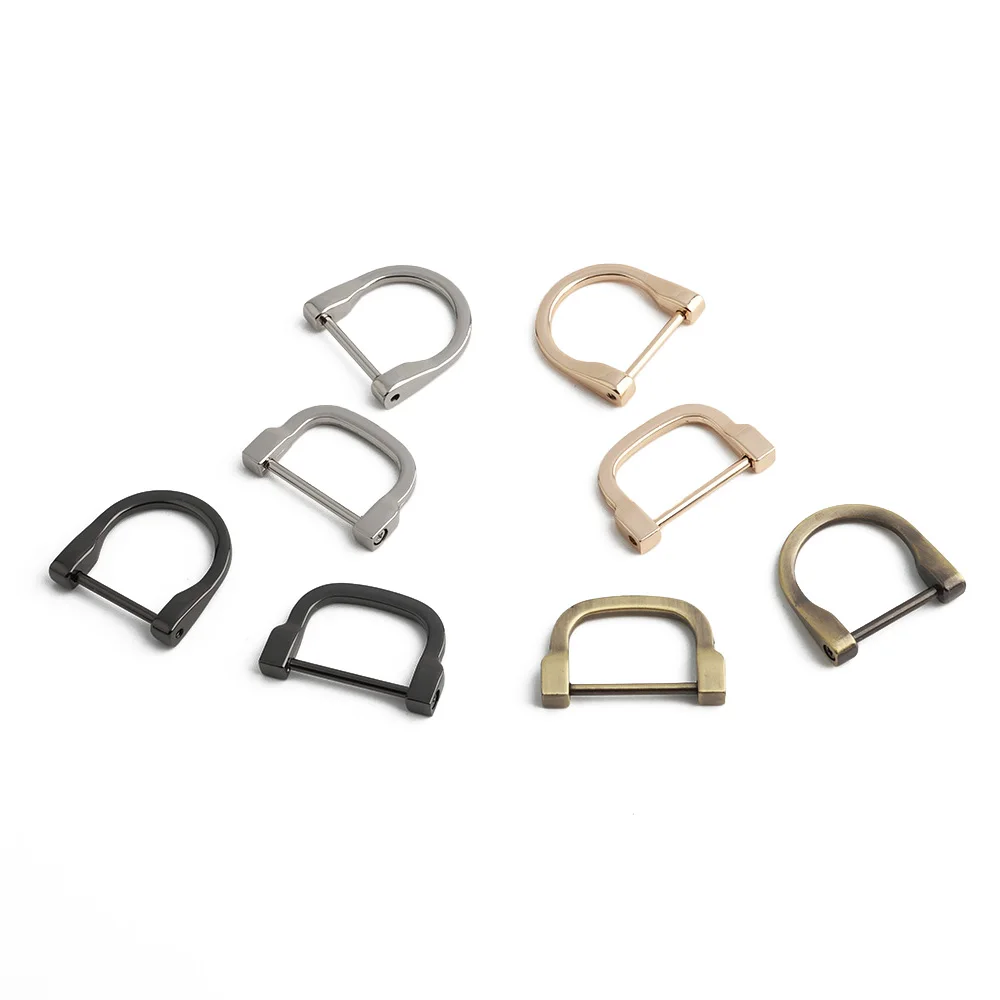 10/30/100PCS Inner:13mm 20mm 25mm 30mm Metal Shoulder Strap Buckle Detachable Screw Clasp For Handbag Belt Webbing Accessories
