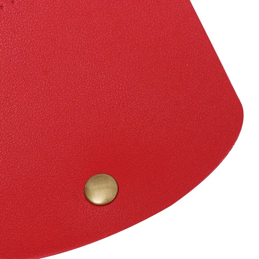 12x10.2cm Bag Flap Cover Women's Crochet Bag Accessories DIY PU Leather Flap Material Crochet Handbag Bag Parts for Knitted Bag