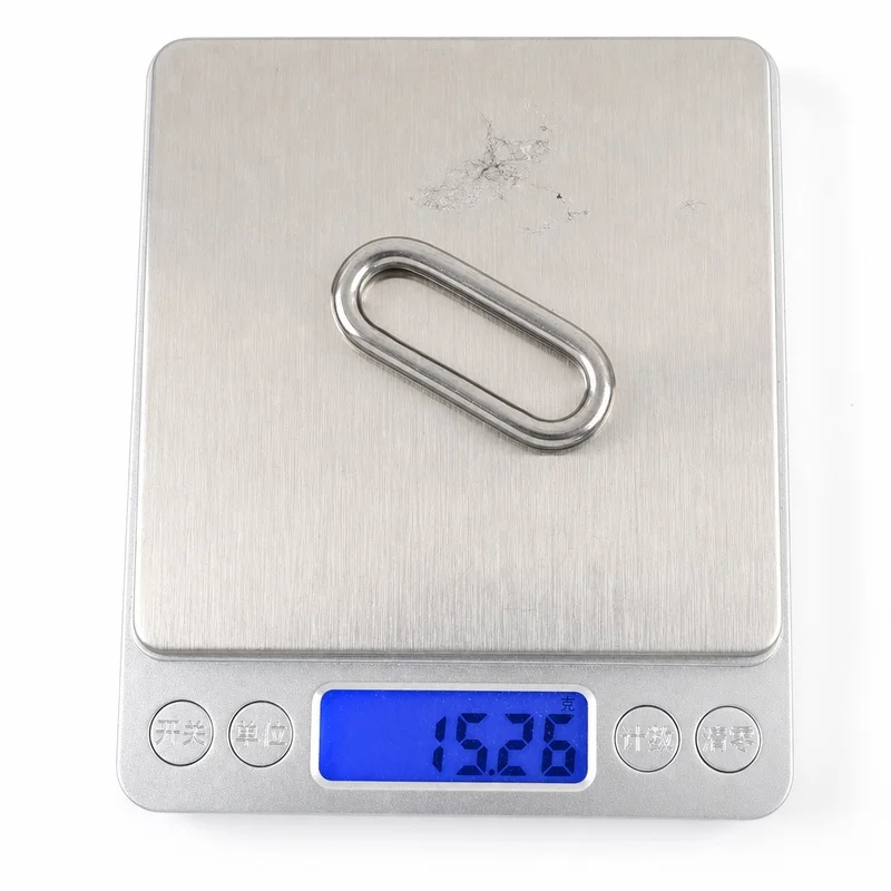 10/20Pcs 304 Stainless Steel Oval Rings 25-45mm Metal Loop Webbing Strap Connector for Bag Belt Pet Collar DIY Hardware
