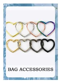 5-20Pcs 20/25mm Deepeel O Ring Metal Buckles Handbag Belt Snap Clasp Bag Sides Clip Buckle Hook for Keychain Hardware Accessory