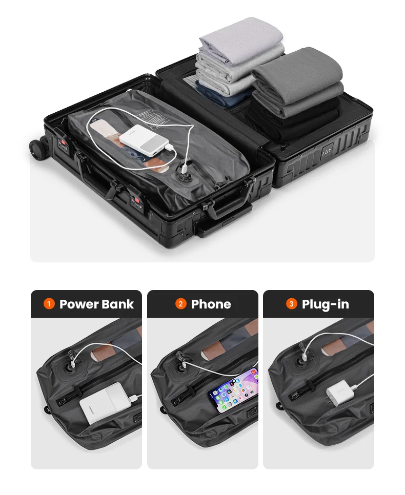 ReeYee 25L Travel Vacuum Storage Bags Save Space, Waterproof Compression Bags for Clothes Down Jacket, Vacuum Bags for Suitcases
