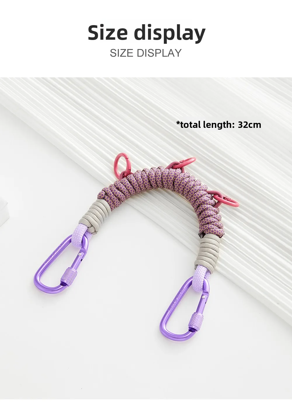 Bag Woven Hanging Rope For Heliad15 Mountaineering Bag Extension Backpack Strap Durable Fashion Bag Modification Bag Accessories