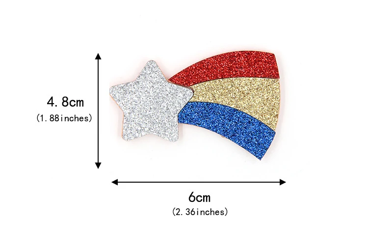 Italife Pink Shining Stars Ita Bag Accessories 4 Colors Kawaii Candy Color Stars Meteor Starry for Blue Itabag Decorations H324