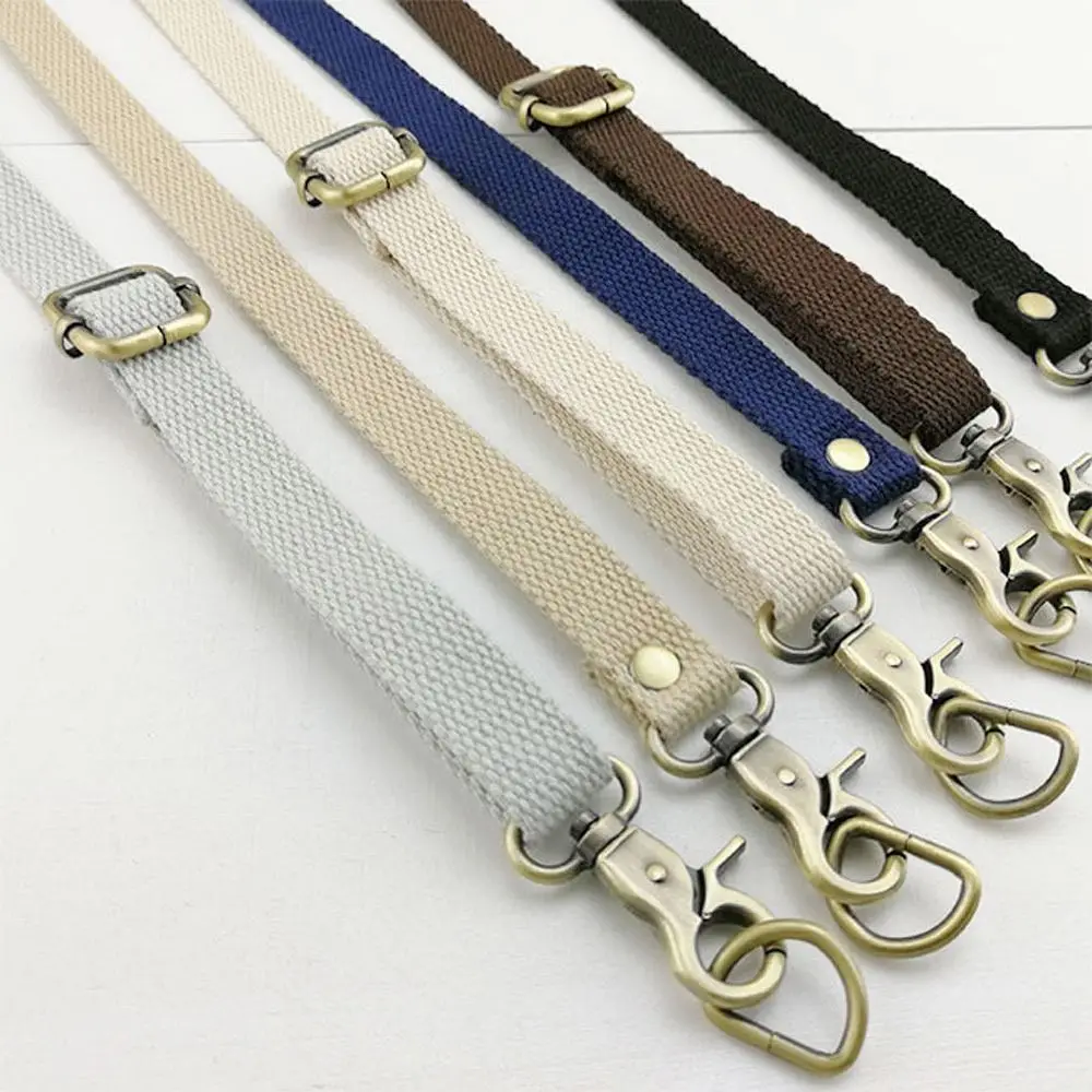 74-135cm Length Adjustable Canvas Bag Strap 1.2cm Width Crossbody Belt Shoulder Handbags Strap Replacement For Bag Accessories