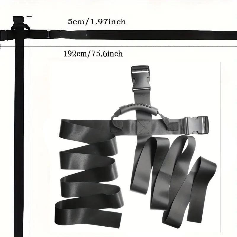 Heavy Object Lifting Belt Carry Rope Furniture Moving Belt Luggage Packing Straps Moving Straps Easier Conveying Boxes Luggage