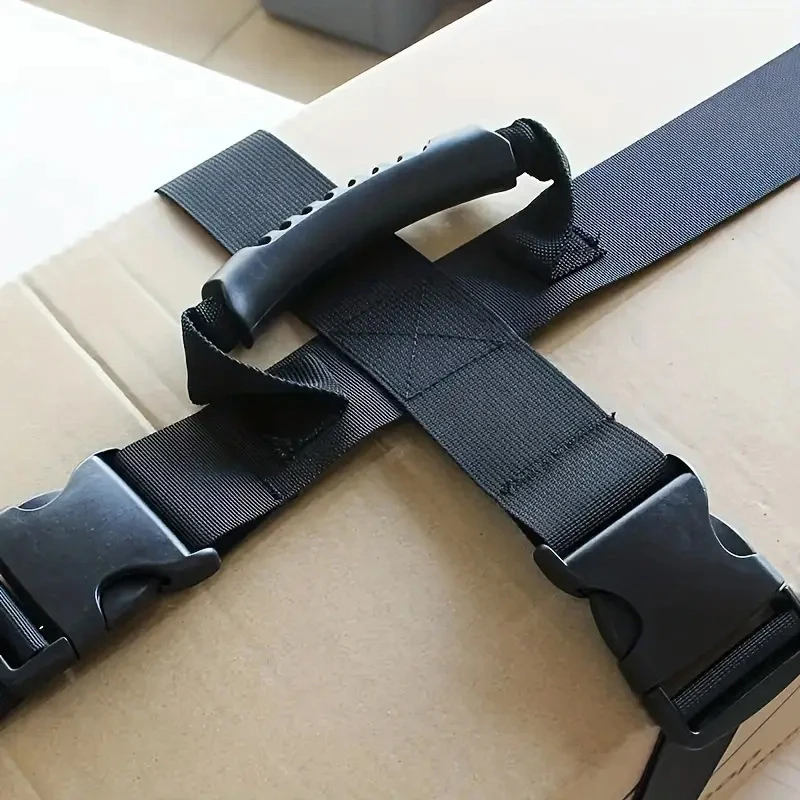 Heavy Object Lifting Belt Carry Rope Furniture Moving Belt Luggage Packing Straps Moving Straps Easier Conveying Boxes Luggage