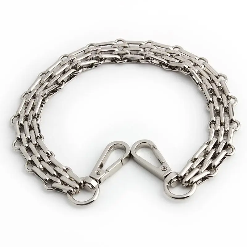 30/40/60/100/120cm Metal Bag Replacement Chains Detachable Shoulder Straps For Crossbody Handbag Accessories