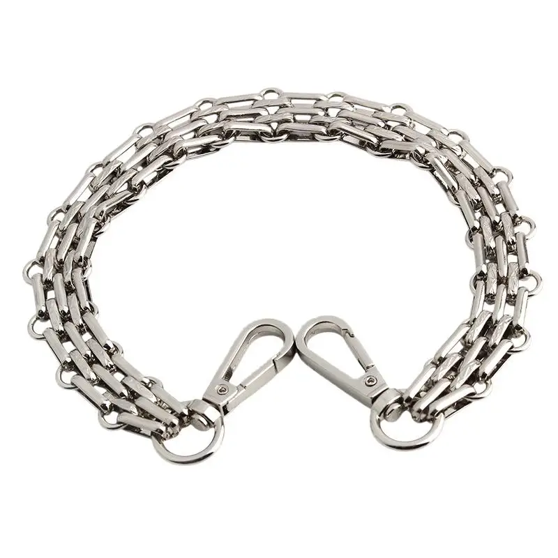 30/40/60/100/120cm Metal Bag Replacement Chains Detachable Shoulder Straps For Crossbody Handbag Accessories