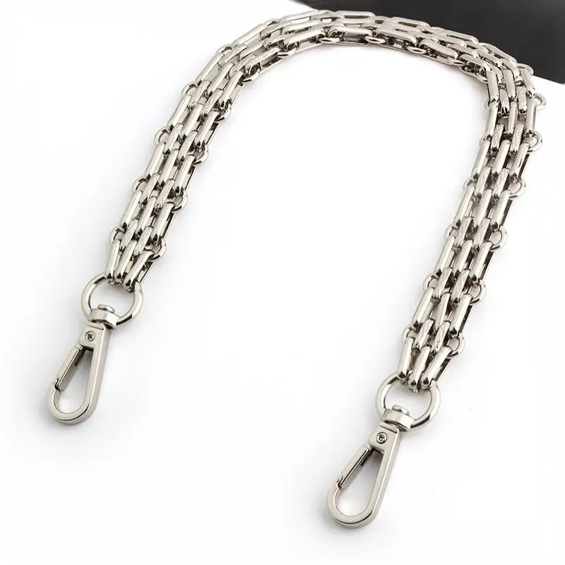 30/40/60/100/120cm Metal Bag Replacement Chains Detachable Shoulder Straps For Crossbody Handbag Accessories