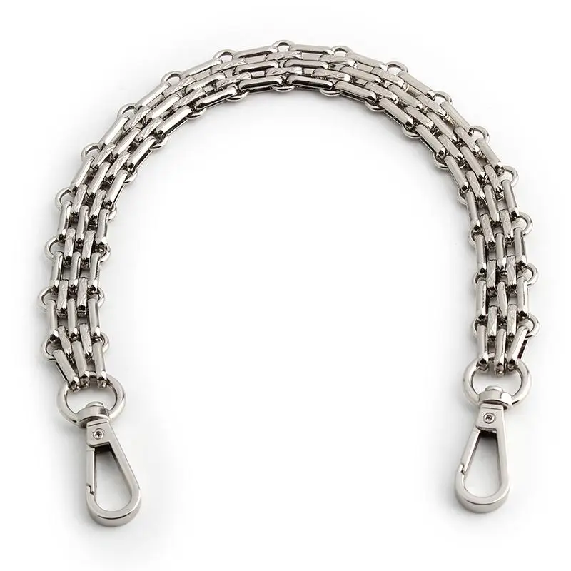 30/40/60/100/120cm Metal Bag Replacement Chains Detachable Shoulder Straps For Crossbody Handbag Accessories